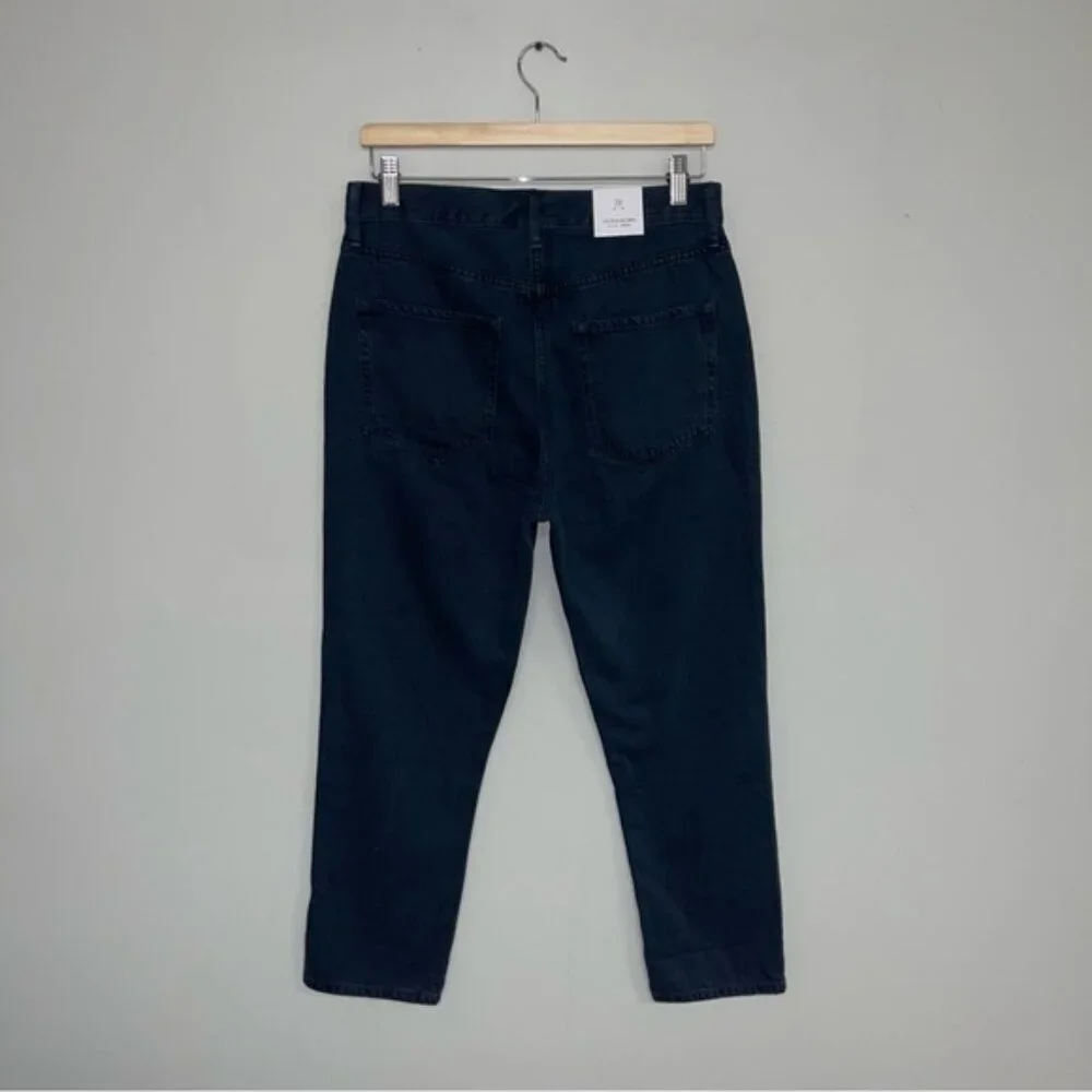 Outerknown Jeans Women's Size 28 Dark Navy Blue Hue Dune High‎ Rise Slim Fit NWT